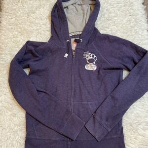 PINK Penn State 86 Zip Hoodie Y2K‎ Collegiate Sz L